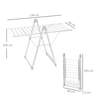 Tendedero Eléctrico Plegable