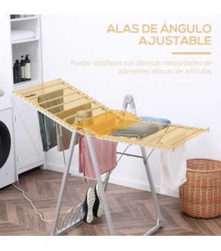 Tendedero Eléctrico Plegable