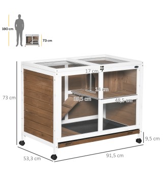 Conejera de Madera