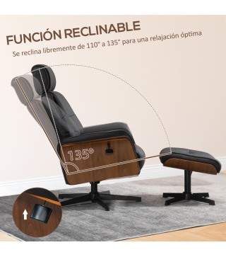 Sillón Reclinable Otomana