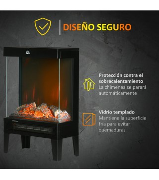 Chimenea Eléctrica Vertical
