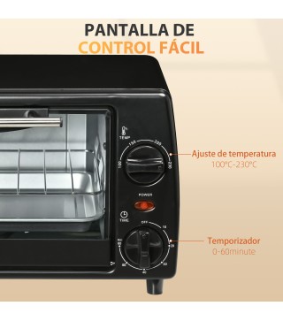 Horno Eléctrico Sobremesa