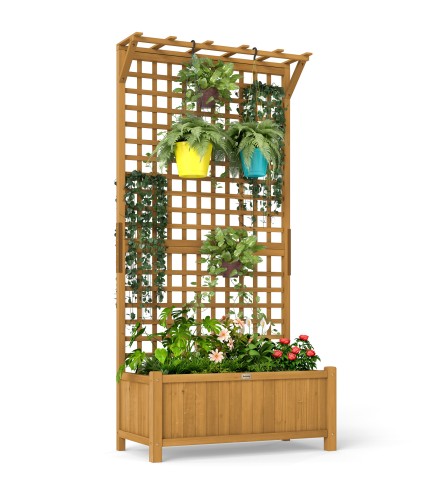 Jardinera con Enrejado