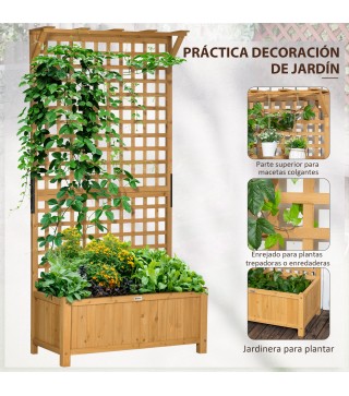 Jardinera con Enrejado