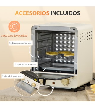 Horno Eléctrico Sobremesa