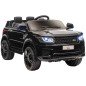 Coche Eléctrico SUV para 3-6 Años Coche de Batería 12V con 2 Motores Mando a Distancia 110x68x52 cm Negro Coche Eléctrico SUV para 3-6 Años Coche de Batería 12V con 2 Motores Mando a Distancia 110x68x52 cm Negro