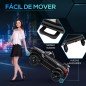 Coche Eléctrico SUV para 3-6 Años Coche de Batería 12V con 2 Motores Mando a Distancia 110x68x52 cm Negro Coche Eléctrico SUV para 3-6 Años Coche de Batería 12V con 2 Motores Mando a Distancia 110x68x52 cm Negro