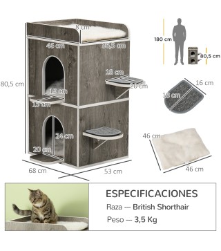 Caseta para Gatos