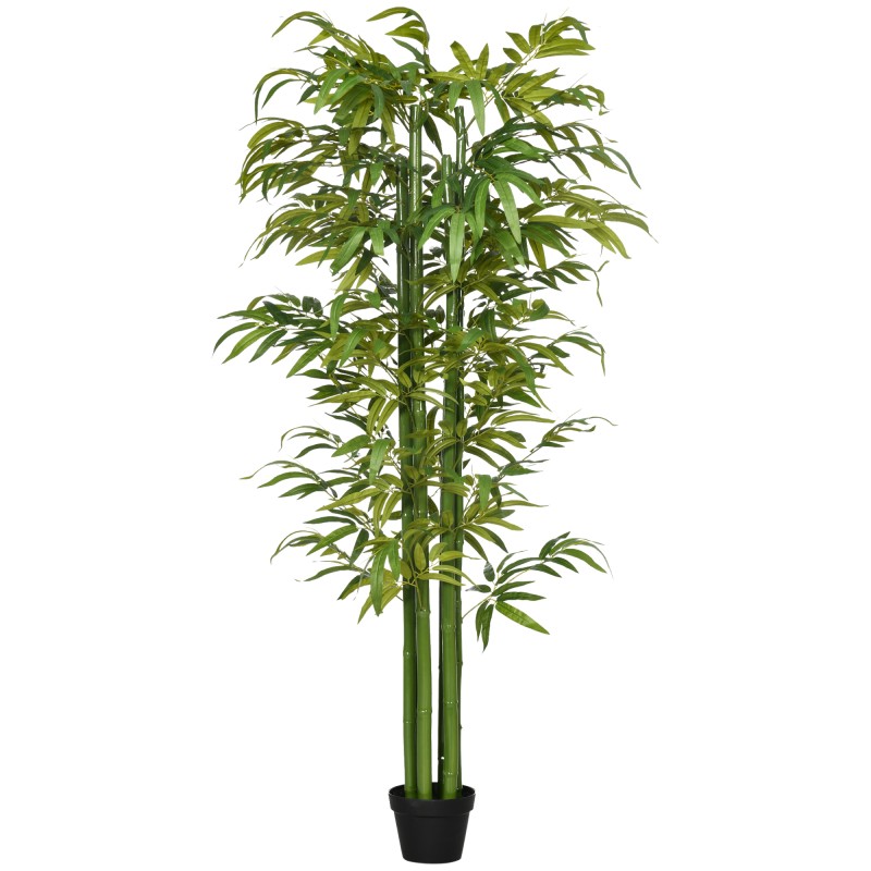 Bambú Artificial 180 cm Planta Sintética de Interior para Decoración de Oficina Hogar Ø17x180 cm Verde Bambú Artificial 180 cm Planta Sintética de Interior para Decoración de Oficina Hogar Ø17x180 cm Verde
