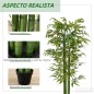 Bambú Artificial 180 cm Planta Sintética de Interior para Decoración de Oficina Hogar Ø17x180 cm Verde Bambú Artificial 180 cm Planta Sintética de Interior para Decoración de Oficina Hogar Ø17x180 cm Verde