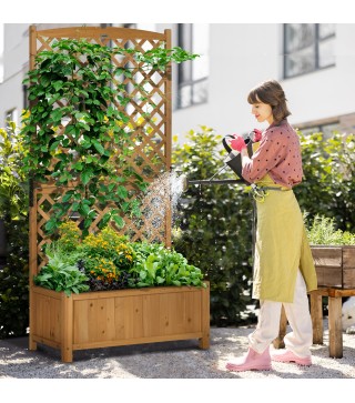 Jardinera con Enrejado