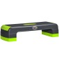 Plataforma Step para Deporte y Gimnasia con Altura Regulable en 10/15/20 cm Carga 150 kg 78x28x20 cm Gris y Verde Plataforma Step para Deporte y Gimnasia con Altura Regulable en 10/15/20 cm Carga 150 kg 78x28x20 cm Gris y Verde