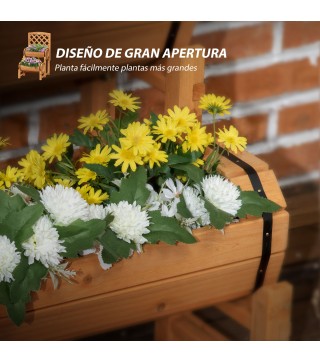 Jardinera con Enrejado