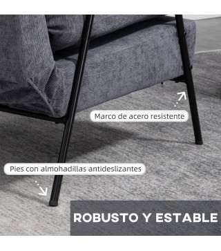 Sillón con Reposapiés