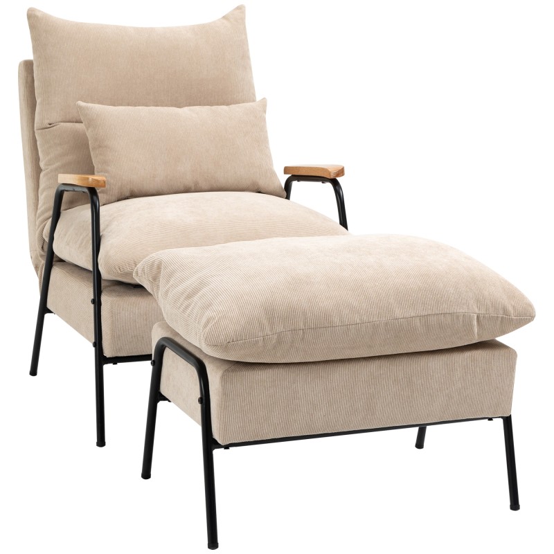 Sillón con Reposapiés Sillón con Reposapiés