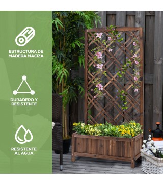 Jardinera con Enrejado