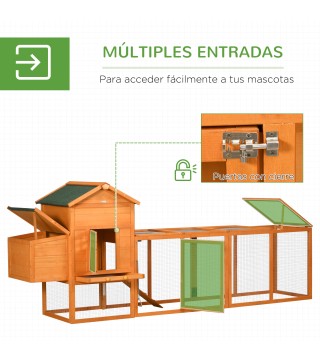 Gallinero de Madera