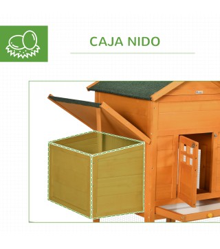 Gallinero de Madera