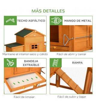 Gallinero de Madera