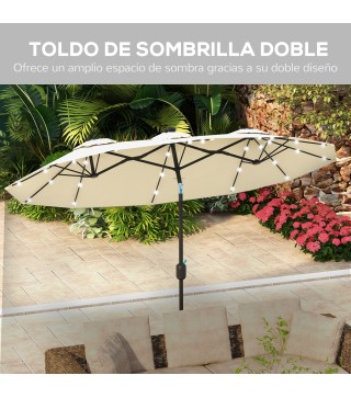 Sombrilla Doble