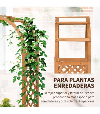 Jardinera con Enrejado