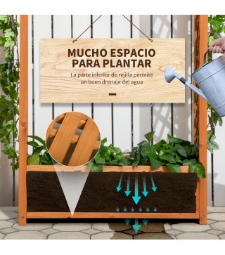 Jardinera con Enrejado