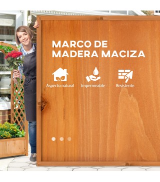 Jardinera con Enrejado