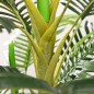 Palmera Areca Artificial 190cm Árbol Artificial con 30 Hojas Decoración de Interior y Exterior Ø19,5x190 cm Verde
