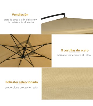 Sombrilla de Jardín