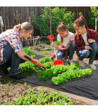 Malla Geotextil 1x100 m Malla de Jardín contra Malas Hierbas 60 g/m² Rollo de Malla Antimaleza Negro