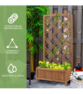 Jardinera con Enrejado