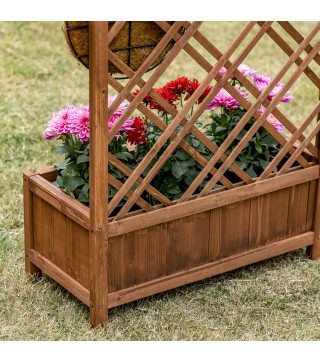 Jardinera con Enrejado