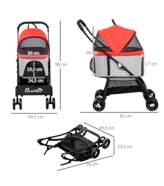 Cochecito para Mascotas