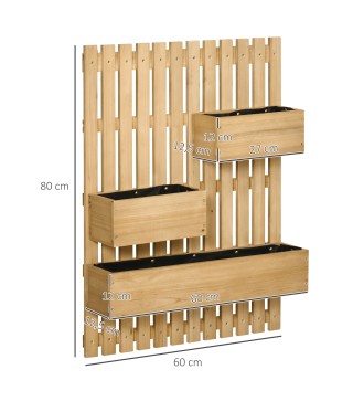 Jardinera de Pared