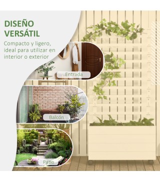 Jardinera con Enrejado