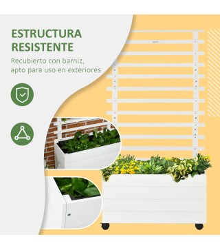 Jardinera con Enrejado