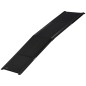 Rampa Plegable para Perros de Aluminio con Superficie Antideslizante Asa y Gancho Carga 80 kg 158x43,5x2,5 cm Negro