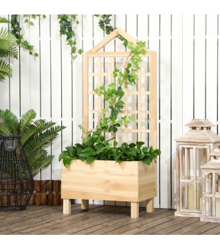 Jardinera con Enrejado