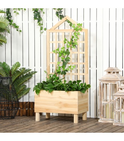 Jardinera con Enrejado