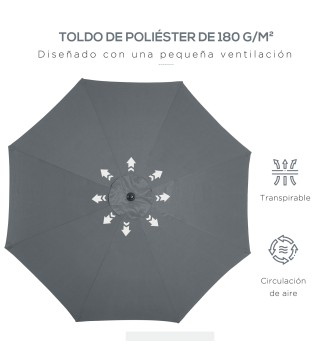 Sombrilla de Jardín