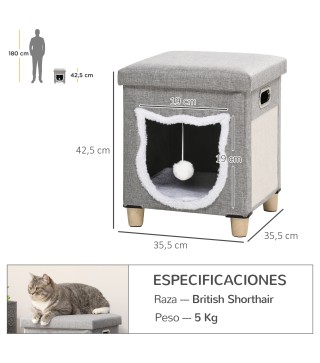 Caseta para Gatos