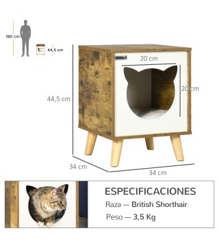 Caseta para Gatos