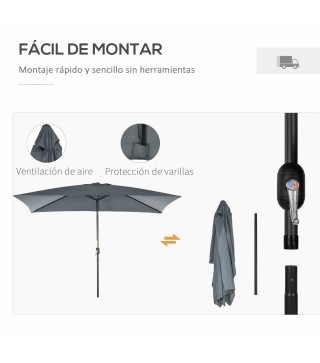 Sombrilla de Jardín