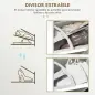 Zapatero Estrecho con 4 Cajones Abatibles Estantes Ajustables para 16 Pares 106x24x102 cm Blanco