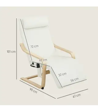 Sillón Salón con Masaje y Calefacción de Lino Reposapiés Ajustable Respaldo Alto Reposacabezas Control Remoto Bolsillo