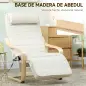 Sillón Salón con Masaje y Calefacción de Lino Reposapiés Ajustable Respaldo Alto Reposacabezas Control Remoto Bolsillo Sillón Salón con Masaje y Calefacción de Lino Reposapiés Ajustable Respaldo Alto Reposacabezas Control Remoto Bolsillo