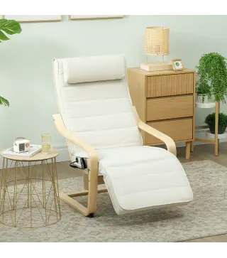 Sillón Salón con Masaje y Calefacción de Lino Reposapiés Ajustable Respaldo Alto Reposacabezas Control Remoto Bolsillo