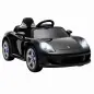 Coche Eléctrico Niños Licencia Porsche Carrera GT 12V Mando a Distancia 2,4 G 2 Motores Suspensión Arranque Suave Negro