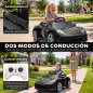 Coche Eléctrico Niños Licencia Porsche Carrera GT 12V Mando a Distancia 2,4 G 2 Motores Suspensión Arranque Suave Negro