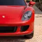 Coche Eléctrico Niños Licencia Porsche Carrera GT 12V Mando a Distancia 2,4 G 2 Motores Suspensión Arranque Suave Rojo